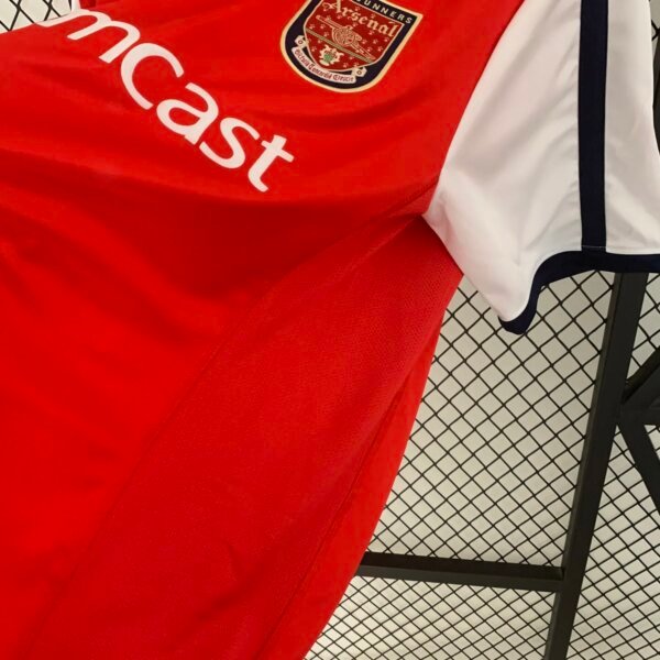 2001-02 Arsenal Home Retro Jersey - Image 4