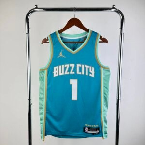 2024 Charlotte Hornets City Edition LaMelo Ball #1 Swingman NBA Jersey
