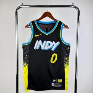 2024 Indiana Pacers City Edition HALIBURTON #0 Swingman NBA Jersey