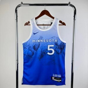 2024 Minnesota Timberwolves City Edition EDWARDS #5 Swingman NBA Jersey