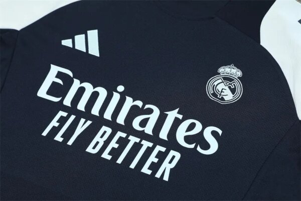 24-25 Real Madrid Short Sleeve Training Suit - Image 3