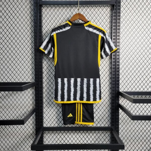 23-24 Juventus Home Kid Kit - Image 4