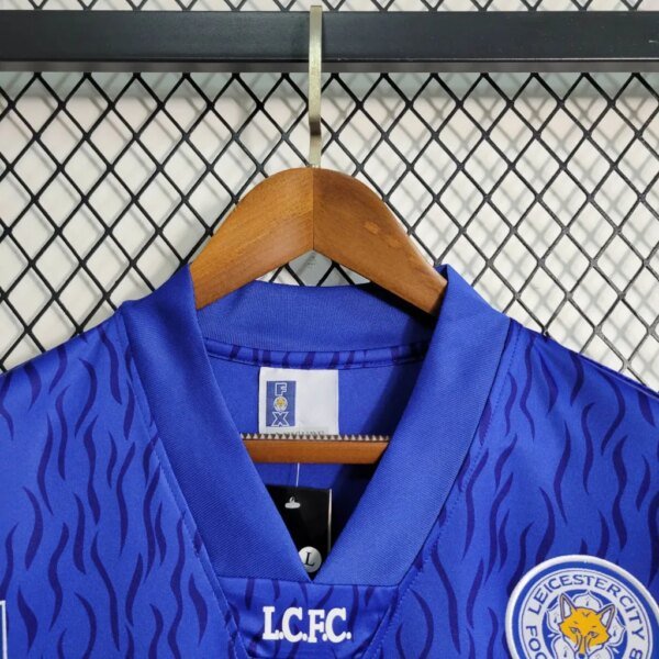 1992-94 Leicester City Home Retro Jersey - Image 3