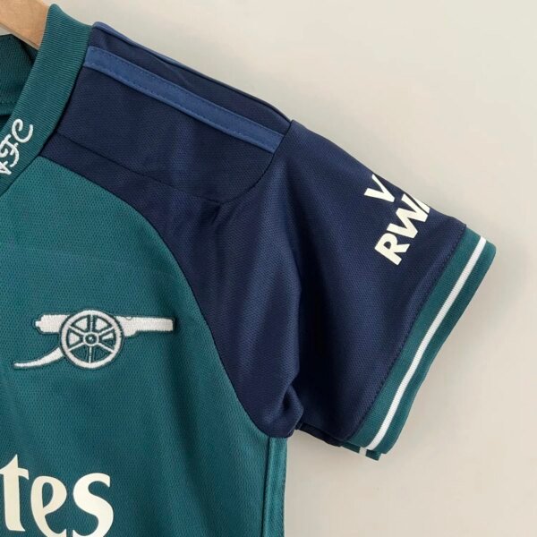 23-24 Arsenal Third Kids Kit - Image 2