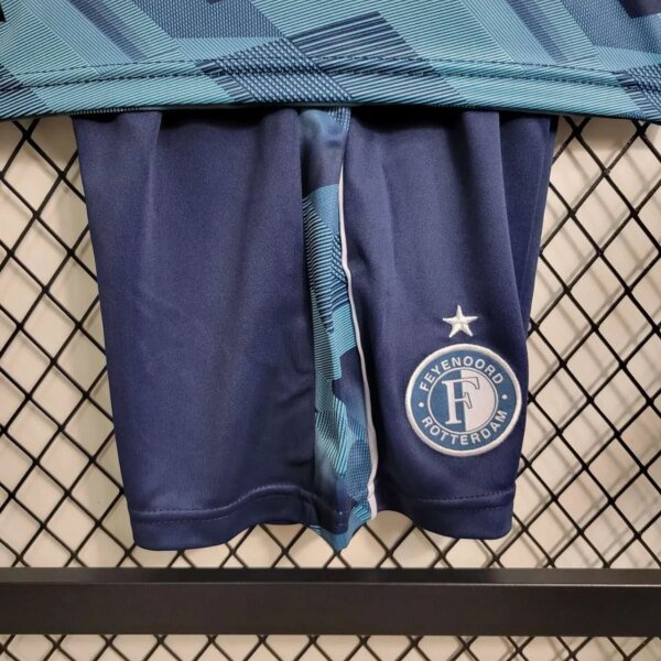 23-24 Feyenoord Away Kids Kit - Image 3