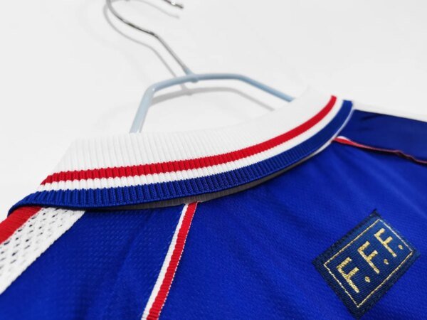 1998 France Home Retro Jersey - Image 9