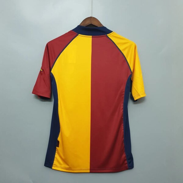01-02  Roma Home Retro Jersey - Image 2