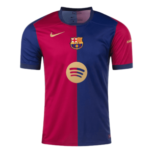 Barcelona Home Jersey 2024/25-Spotify Logo Without Text