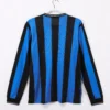 Inter Milan Home Kit Retro Long Sleeve 09-10 - Image 2