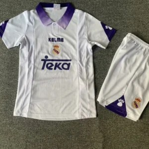 97-98 Real Madrid Home Kids Kit