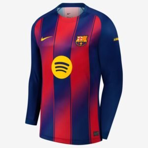 25-26 Barcelona Home Long Sleeve Kit