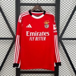 25-26 Benfica Home Long Sleeve Kit